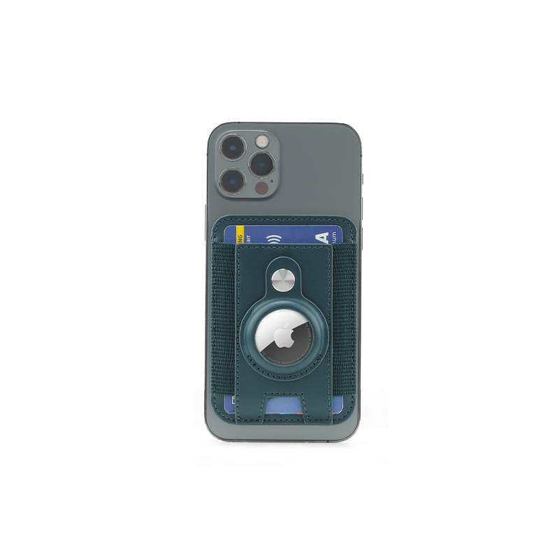MARZ - Santhome Airtag Cardholder - Dark Green