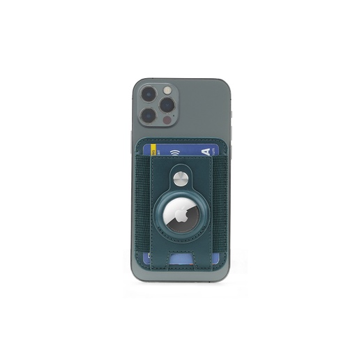MARZ - Santhome Airtag Cardholder - Dark Green