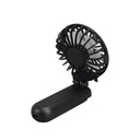 ROTO - Rechargeable Foldable Handheld Fan - Black 