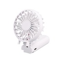 ROTO - Rechargeable Foldable Handheld Fan - White 
