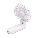 ROTO - Rechargeable Foldable Handheld Fan - White 