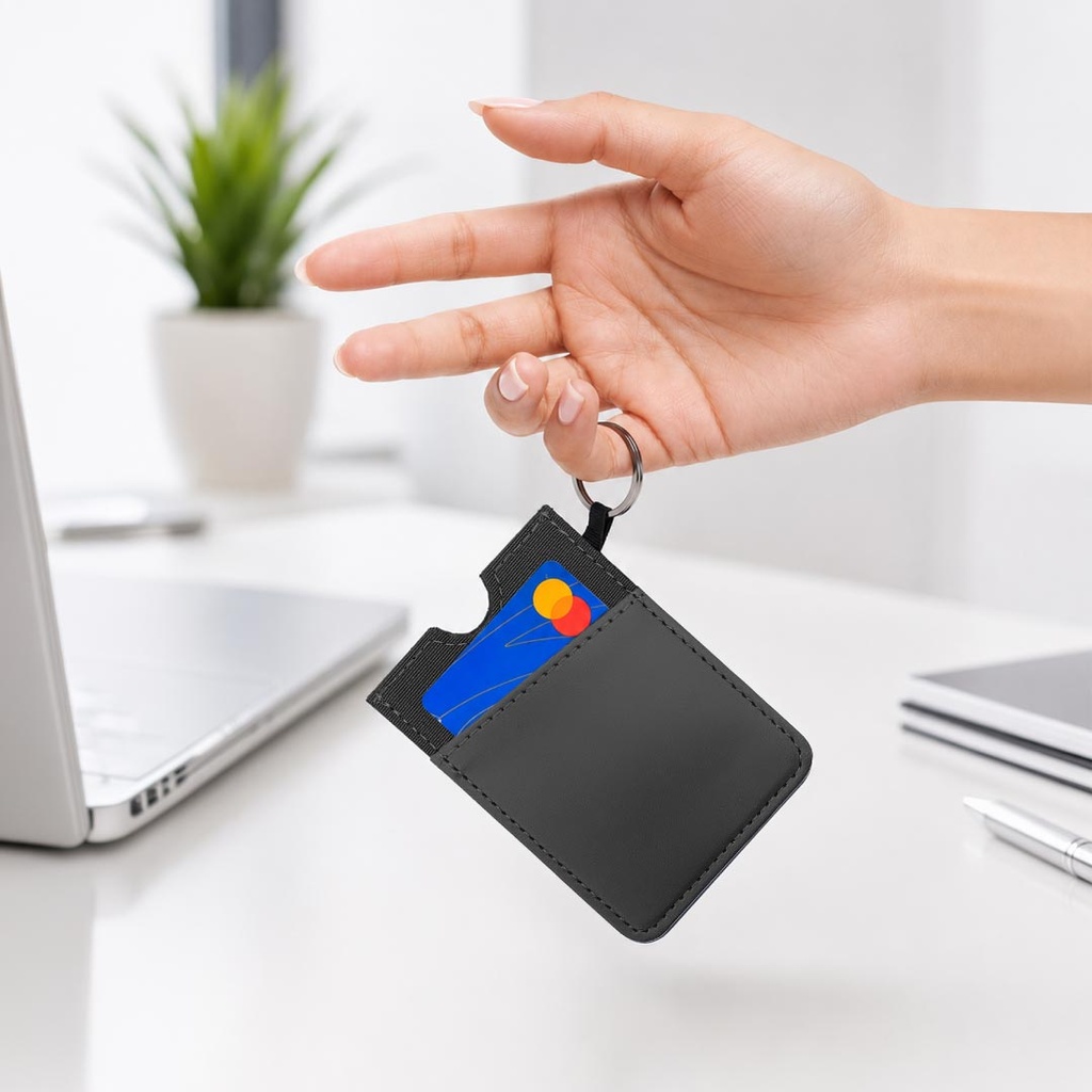 LUGANO - Card Holder - Carbon