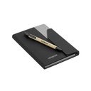 CARLO - Giftology Notepad with Pen and Sticky Note - Black 